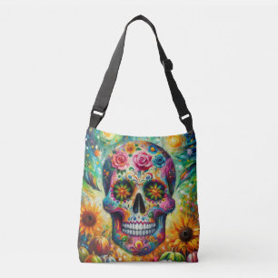 Sac Ajustable Crâne sucre Dia De Los Muertos Jour des Morts