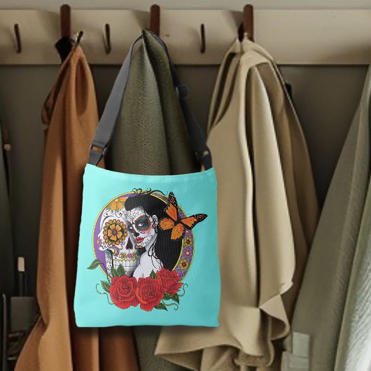 Sac Ajustable Crânes à sucre Art Nouveau