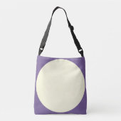 Sac Ajustable Crème d'impression d'art abstrait double face sur (Dos)