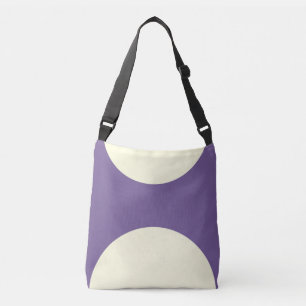Sac Ajustable Crème d'impression d'art abstrait double face sur