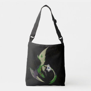 Sac Ajustable Cristal vert dragon