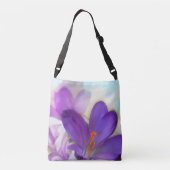 Sac Ajustable Croix-Corps pourpre de crocus (Dos)
