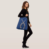 Sac Ajustable Croix de pistolets marine (Sur le modèle)