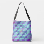 Sac Ajustable Cubes en triangles Motif géométrique (Dos)