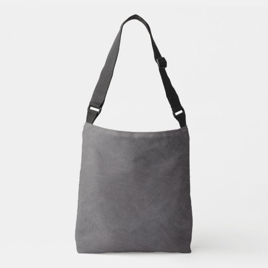 Sac Ajustable Cuir gris Faux (Devant)