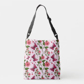 Sac Ajustable Custom floral butterfly pattern  (Dos)