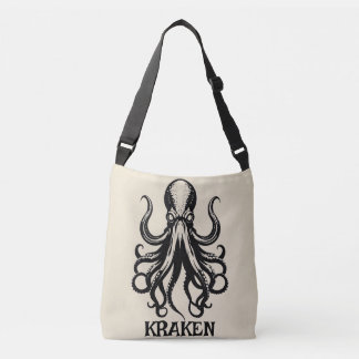 Sac Ajustable Custom Kraken Octopus Squid Name Personalized