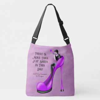 Sac Ajustable Custom Slogan Fashionable Lady in Stiletto