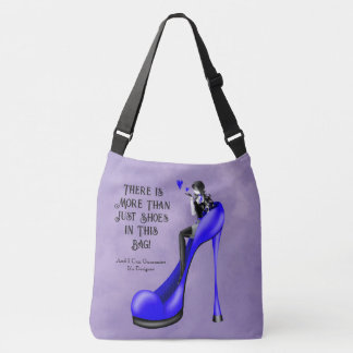 Sac Ajustable Custom Slogan Fashionable Lady in Stiletto