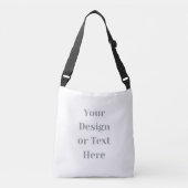Sac Ajustable Customizable Your Design or Text Here Personalized (Devant)