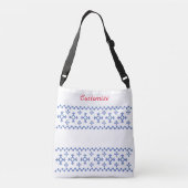 Sac Ajustable Cute Blue Snowflakes Motif Thunder_Cove (Dos)