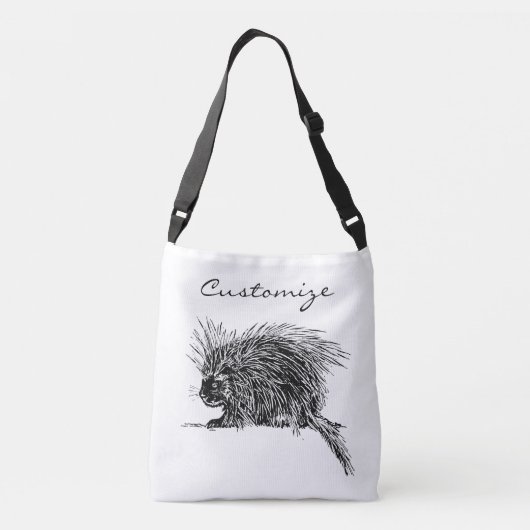 Sac Ajustable Cute Bristly Hedgehog Thunder_Cove (Dos)