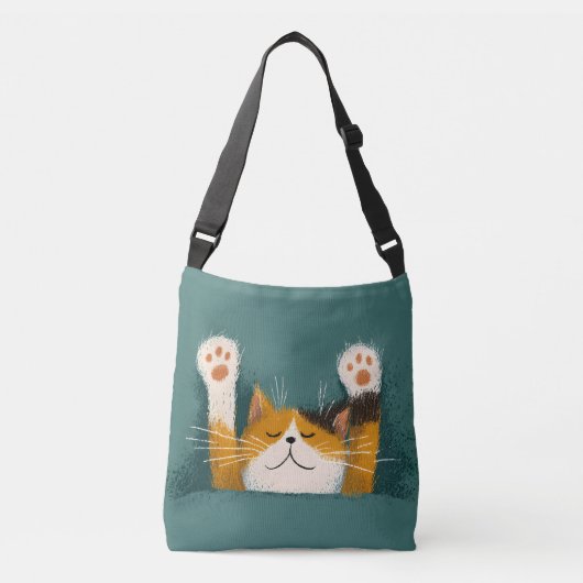 Sac Ajustable Cute Funny Cat Nap (Devant)
