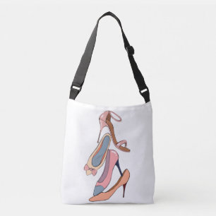 Sac Ajustable Cute Girl Aquarelle Diva Glam Stilettos