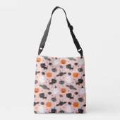 Sac Ajustable Cute Halloween Fantômes, Chats, chauves-souris et (Dos)