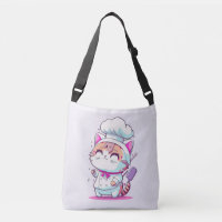 Cute Happy Baker Pâtisserie Chef Chat Kitten |