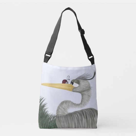 Sac Ajustable Cute Heron et Ladybug (Devant)