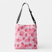 Sac Ajustable Cute Kawaii Motif de la vache fraise (Dos)