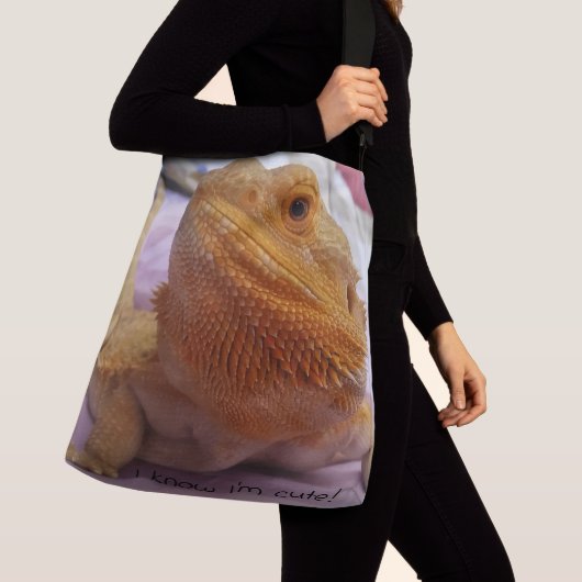 Sac Ajustable Cute Lizard Up Close Photo Imprimer (De près)