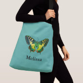 Sac Ajustable Cute Modern Photography Butterfly Ajouter un nom (De près)