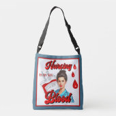 Sac Ajustable Cute Pinup_ Soins infirmiers dans mon sang (Dos)
