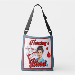 Sac Ajustable Cute Pinup_ Soins infirmiers dans mon sang