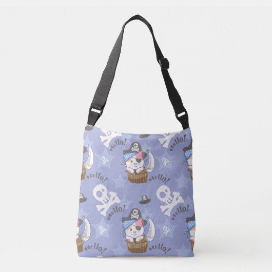 Sac Ajustable Cute Pirate Kitten Motif (Devant)