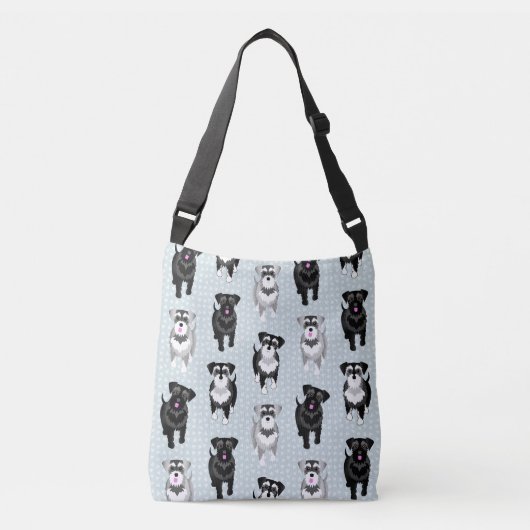 Sac Ajustable Cute Schnauzers (Devant)