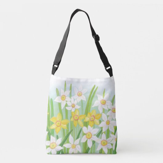 Sac Ajustable Daffodiques de printemps Jaune et blanc (Dos)