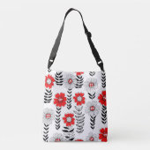 Sac Ajustable Daisy dooda en rouge et noir (Dos)