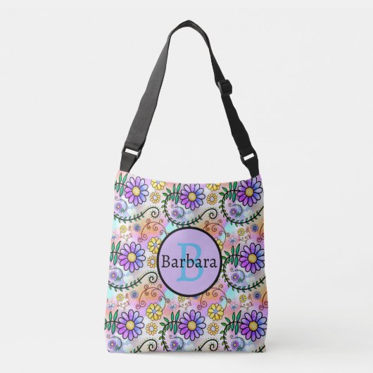 Sac Ajustable Daisy Floral (Devant)