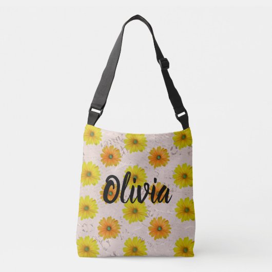 Sac Ajustable Daisy floral bouquet (Devant)