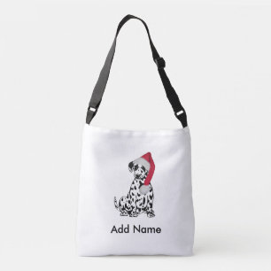 Sac Ajustable Dalmatien de Noël Personnalisé