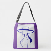 Sac Ajustable Dame Bleue (Dos)