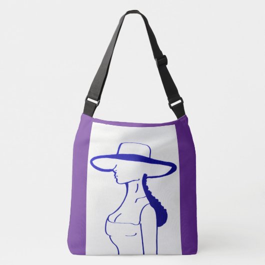 Sac Ajustable Dame Bleue (Devant)