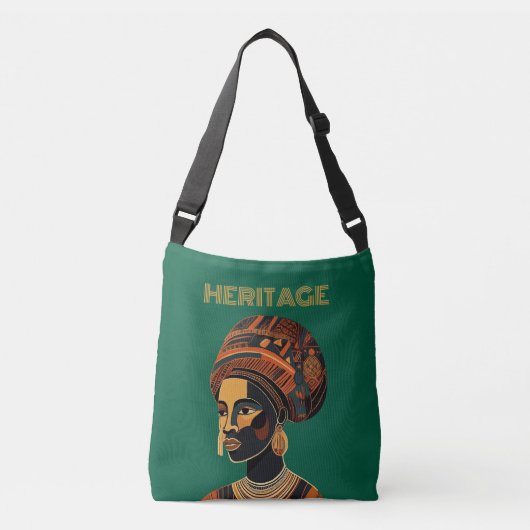 Sac Ajustable Dame d'histoire noire (Devant)