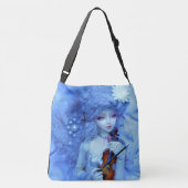 Sac Ajustable Dame en bleu (Dos)
