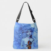 Sac Ajustable Dame en bleu (Devant)