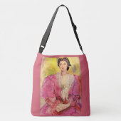 Sac Ajustable dame rose (Dos)