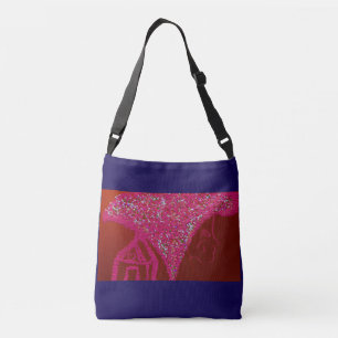 Sac Ajustable Dame rose avec son cœur à pans