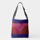 Sac Ajustable Dame rose avec son cœur à pans (Devant)