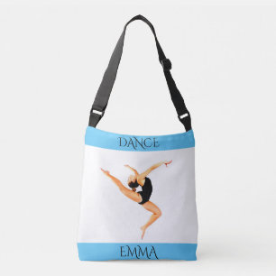 Sac Ajustable Dance tote,personalized name.