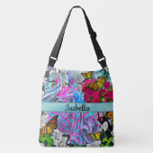 Sac Ajustable Danse avec Fleurs et Papillons PV01 (Devant)