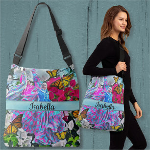 Sac Ajustable Danse avec Fleurs et Papillons PV01