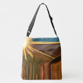Sac Ajustable Danse des Cactus Sud-Ouest Art Abstrait (Dos)
