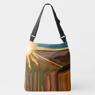 Sac Ajustable Danse des Cactus Sud-Ouest Art Abstrait