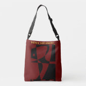 Sac Ajustable DANSE_DIFFÉRENT_ Bourgogne (Dos)