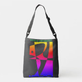 Sac Ajustable DANSE_DIFFÉRENT_ Gris arc-en-ciel (Dos)