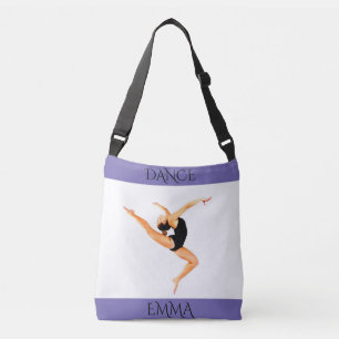 Sac Ajustable Danse fourre-tout, nom personnalisé. Le double a