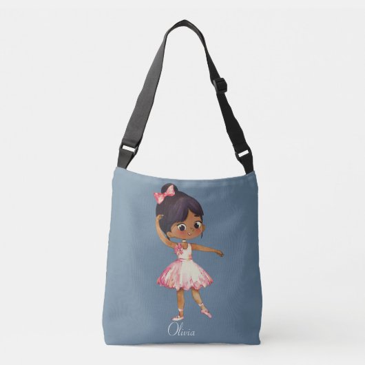 Sac Ajustable Danseur de ballet mignon personnalisé (Devant)